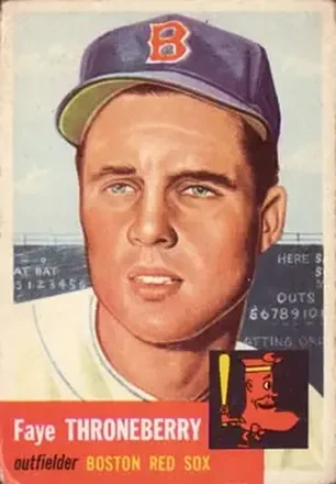 1953 Topps #49 Faye Throneberry