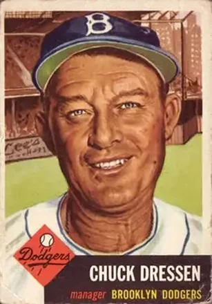 1953 Topps #50 Chuck Dressen