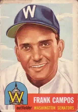 1953 Topps #51 Frank Campos