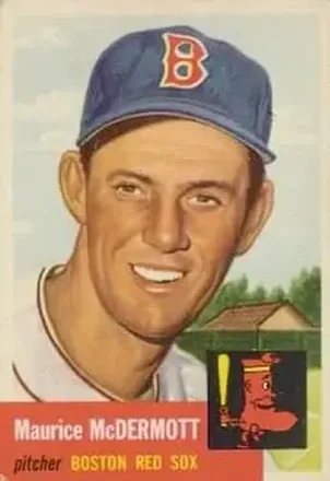 1953 Topps #55 Maurice McDermott