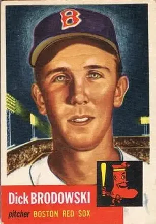 1953 Topps #69 Dick Brodowski