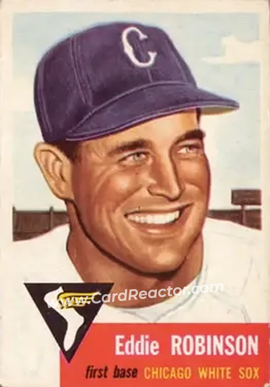 Front of Eddie Robinson