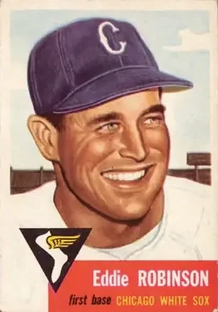 1953 Topps #73 Eddie Robinson