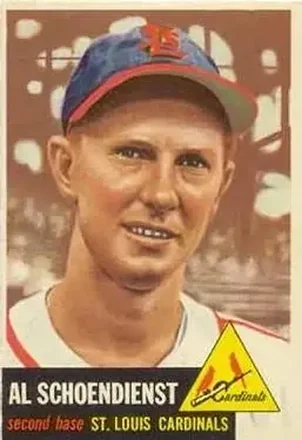 1953 Topps #78 Al Schoendienst