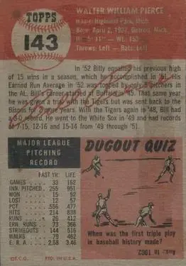 Back of Bill Pierce
