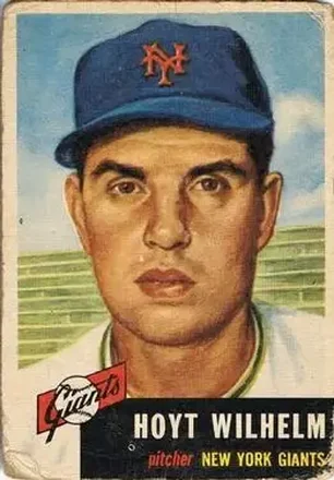 1953 Topps #151b Hoyt Wilhelm