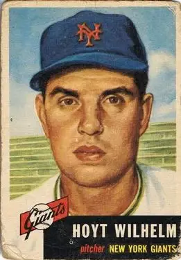 Front of Hoyt Wilhelm
