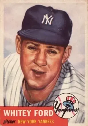 1953 Topps #207 Ed "Whitey" Ford