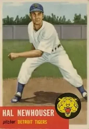 1953 Topps #228 Hal Newhouser