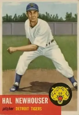 1953 Topps #228 Hal Newhouser