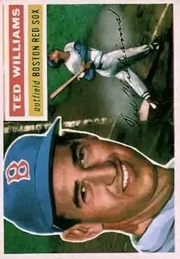 1956 Topps #5b Ted Williams