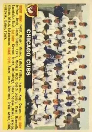1956 Topps #11c Cubs