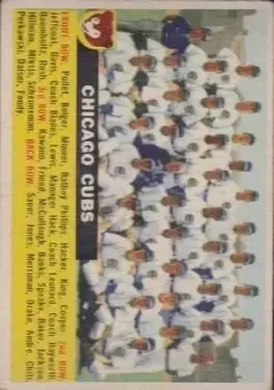 1956 Topps #11d Cubs