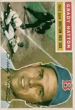 1956 Topps #26b Grady Hatton