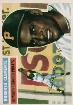 1956 Topps #33b Bob Clemente