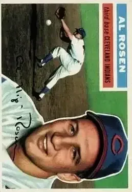 1956 Topps #35b Al "Flip" Rosen