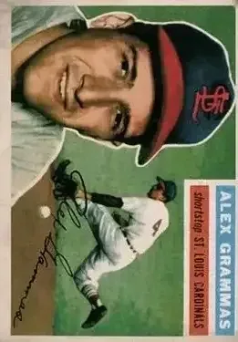 1956 Topps #37b Alex Grammas