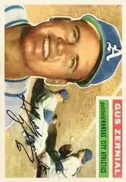 1956 Topps #45b Gus Zernial