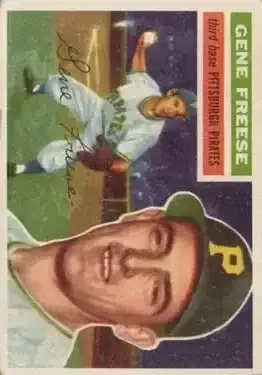 1956 Topps #46b Gene Freese