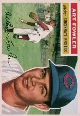 1956 Topps #47b Art Fowler