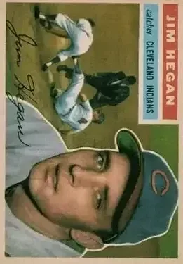 1956 Topps #48b Jim Hegan