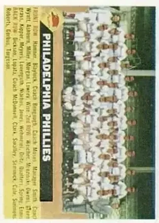 1956 Topps #72f Phillies
