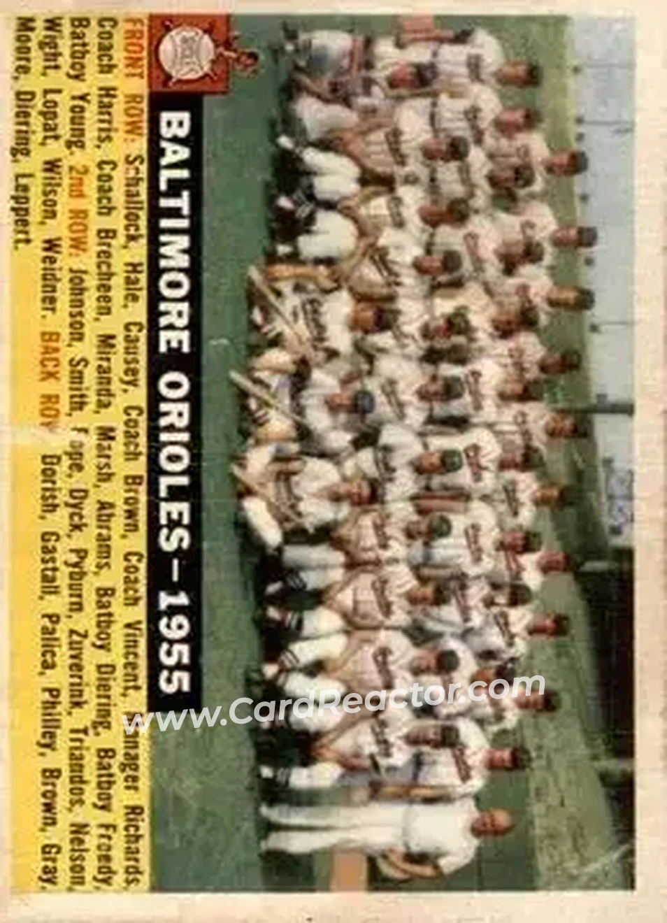 Enlarged card image