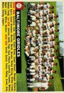 Front of Orioles