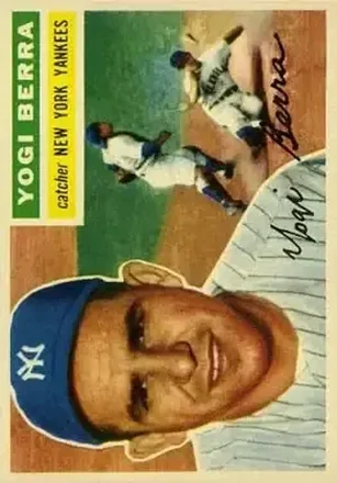 1956 Topps #110b Larry "Yogi" Berra