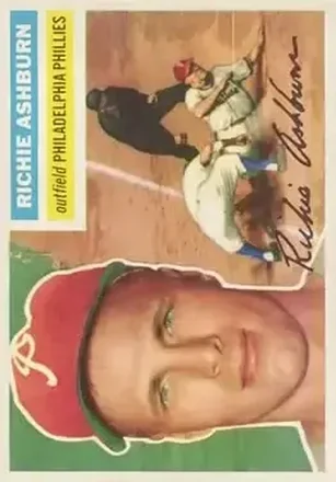 1956 Topps #120b Richie Ashburn