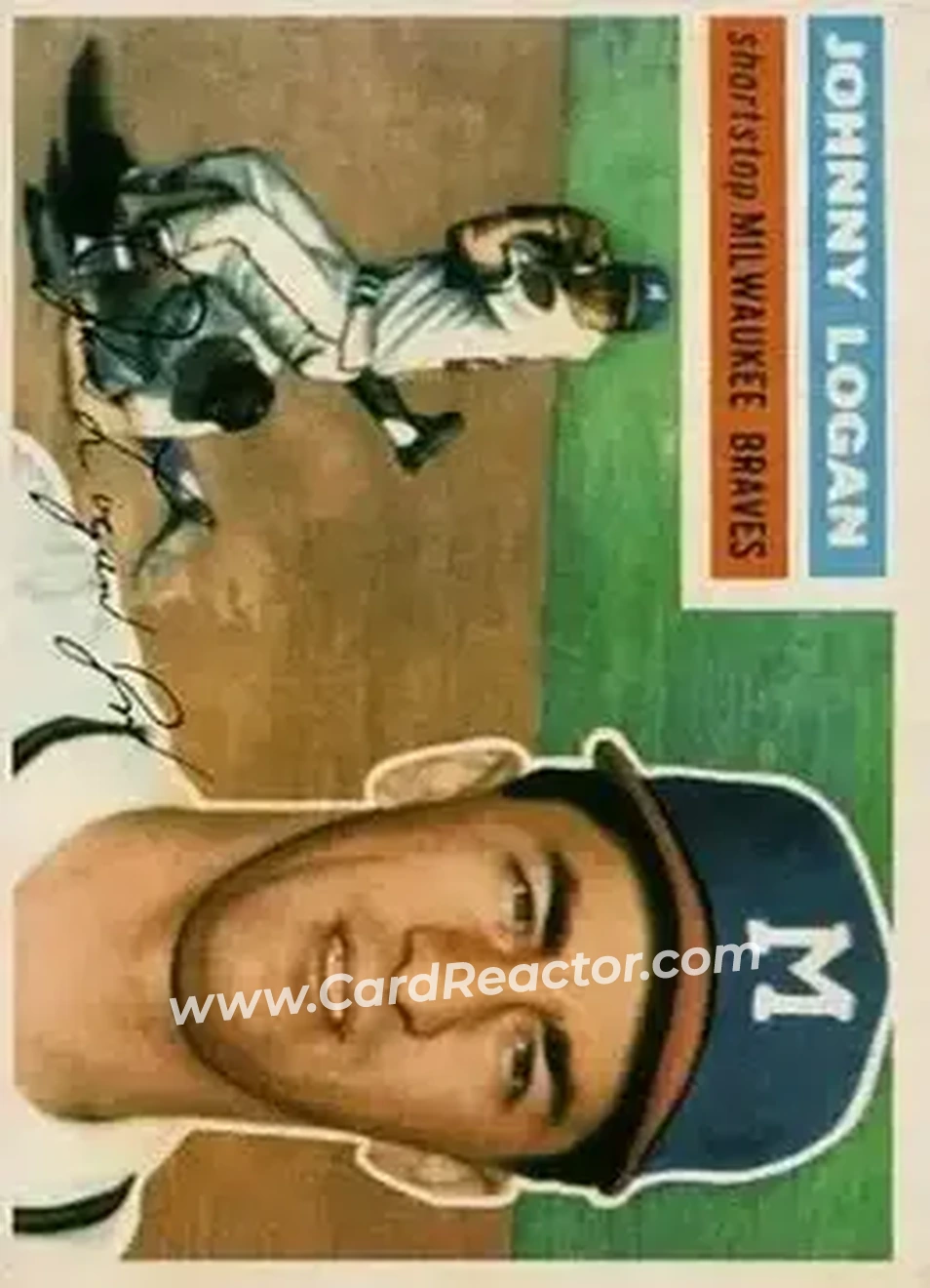 Enlarged card image