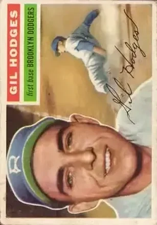1956 Topps #145b Gil Hodges