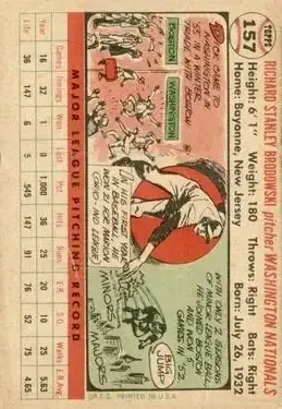 Back of Dick Brodowski