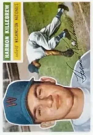 1956 Topps #164b Harmon Killebrew