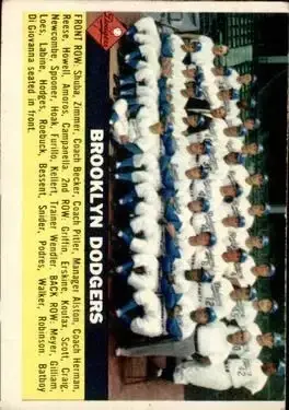 Front of Dodgers