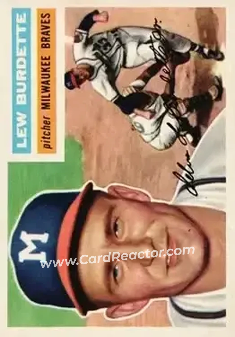 Enlarged card image
