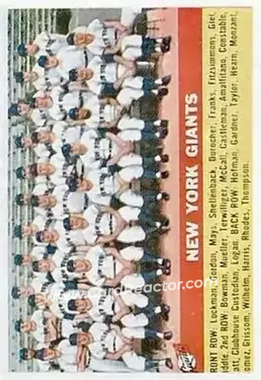 Enlarged card image