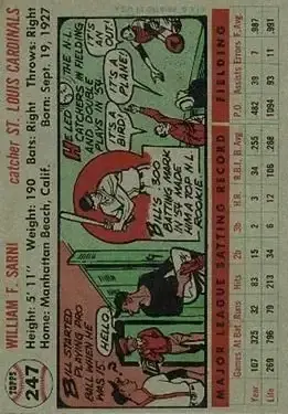 Back of Bill Sarni