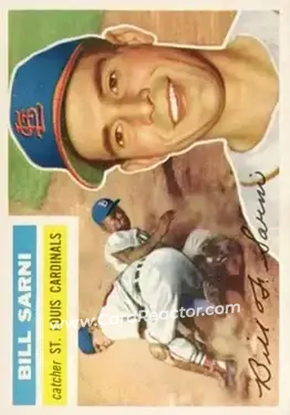 Enlarged card image