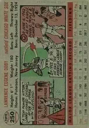 Verso de Larry Doby