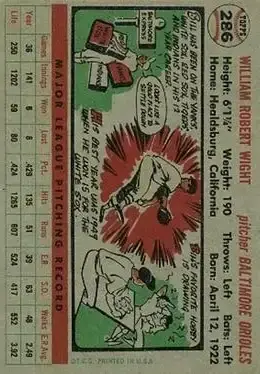 Back of Bill Wight