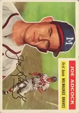 Front of Joe Adcock
