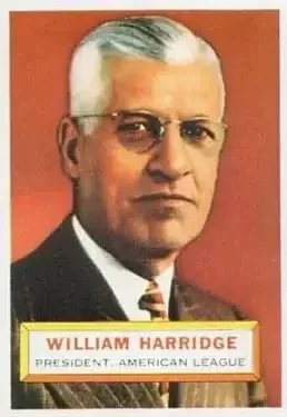 1956 Topps #1 Will Harridge