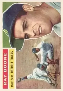 1956 Topps #6 Ray Boone