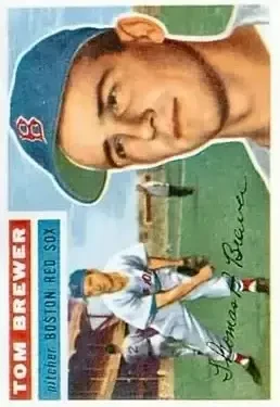 1956 Topps #34 Tom Brewer