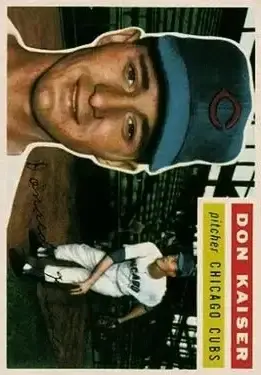 1956 Topps #124 Don Kaiser