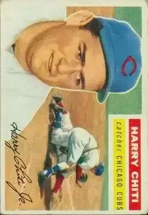 1956 Topps #179 Harry Chiti