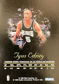 Back of Tyus Edney