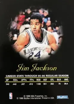 Back of Jim Jackson