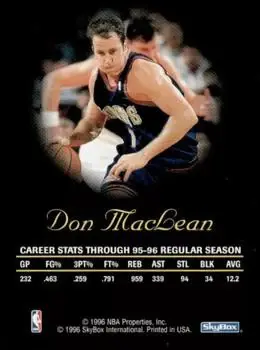 Back of Don MacLean